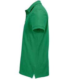 SOL'S Unisex Pacific Twin Piqué Polo Shirt 04439 - 04439 Kelly Green Side
