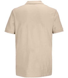 SOL'S Unisex Pacific Twin Piqué Polo Shirt 04439 - 04439 Linen Back