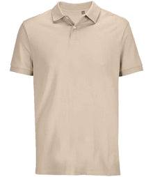 SOL'S Unisex Pacific Twin Piqué Polo Shirt 04439 - Linen