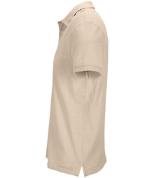 SOL'S Unisex Pacific Twin Piqué Polo Shirt 04439 - 04439 Linen Side