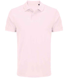 SOL'S Unisex Pacific Twin Piqué Polo Shirt 04439 - Pale Pink