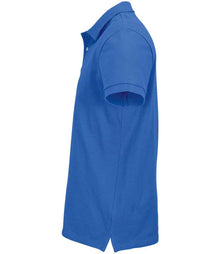 SOL'S Unisex Pacific Twin Piqué Polo Shirt 04439 - 04439 Royal Blue Side