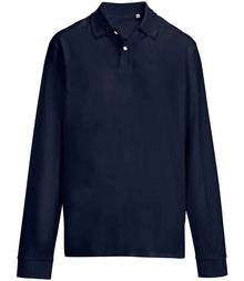 SOL'S Unisex Pacific Long Sleeve Piqué Polo Shirt 04441 - French Navy