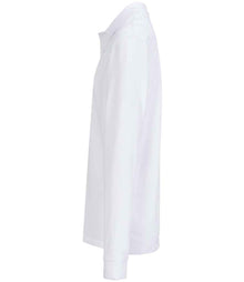 SOL'S Unisex Pacific Long Sleeve Piqué Polo Shirt 04441 - 04441 White Side