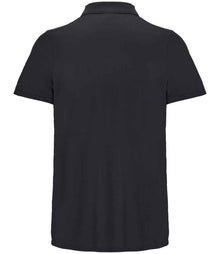 SOL'S Unisex Pitcher Recycled Polyester Piqué Polo Shirt 04442 - 04442 Black Back