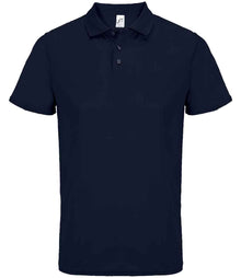 SOL'S Unisex Pitcher Recycled Polyester Piqué Polo Shirt 04442 - French Navy