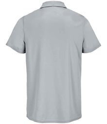 SOL'S Unisex Pitcher Recycled Polyester Piqué Polo Shirt 04442 - 04442 Pure Grey Back
