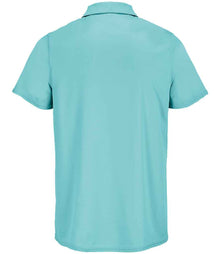 SOL'S Unisex Pitcher Recycled Polyester Piqué Polo Shirt 04442 - 04442 Pool Blue Back