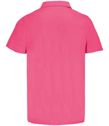 SOL'S Unisex Pitcher Recycled Polyester Piqué Polo Shirt 04442 - 04442 Ribbon Pink Back