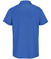 SOL'S Unisex Pitcher Recycled Polyester Piqué Polo Shirt 04442 - 04442 Royal Blue Back