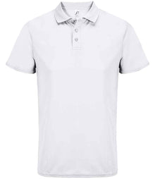 SOL'S Unisex Pitcher Recycled Polyester Piqué Polo Shirt 04442 - White
