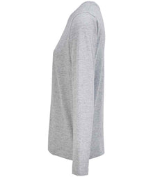 SOL'S Ladies Monarch Long Sleeve T-Shirt 04443 - 04443 Grey Marl Side