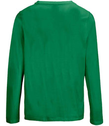 SOL'S Ladies Monarch Long Sleeve T-Shirt 04443 - 04443 Kelly Green Back