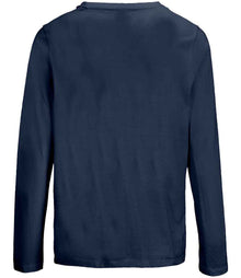 SOL'S Ladies Monarch Long Sleeve T-Shirt 04443 - 04443 Navy Back