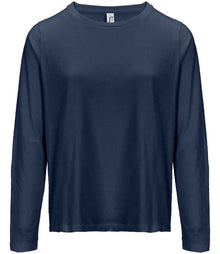 SOL'S Ladies Monarch Long Sleeve T-Shirt 04443 - Navy