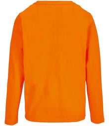 SOL'S Ladies Monarch Long Sleeve T-Shirt 04443 - 04443 Orange Back