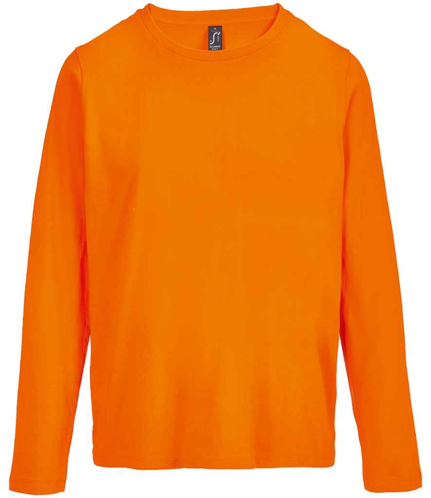 SOL'S Ladies Monarch Long Sleeve T-Shirt 04443 - Orange