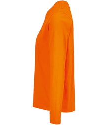 SOL'S Ladies Monarch Long Sleeve T-Shirt 04443 - 04443 Orange Side