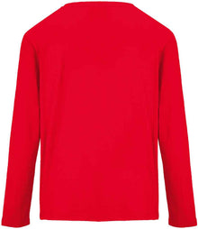 SOL'S Ladies Monarch Long Sleeve T-Shirt 04443 - 04443 Red Back