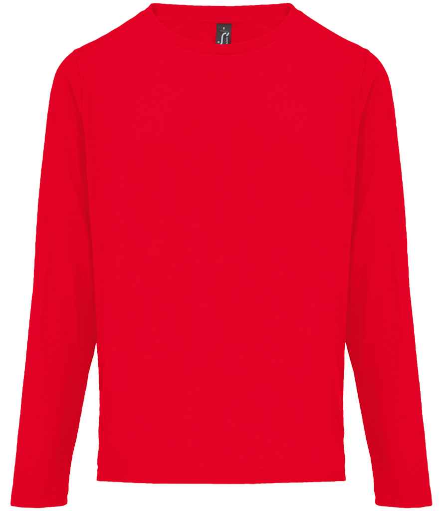 SOL'S Ladies Monarch Long Sleeve T-Shirt 04443 - Red