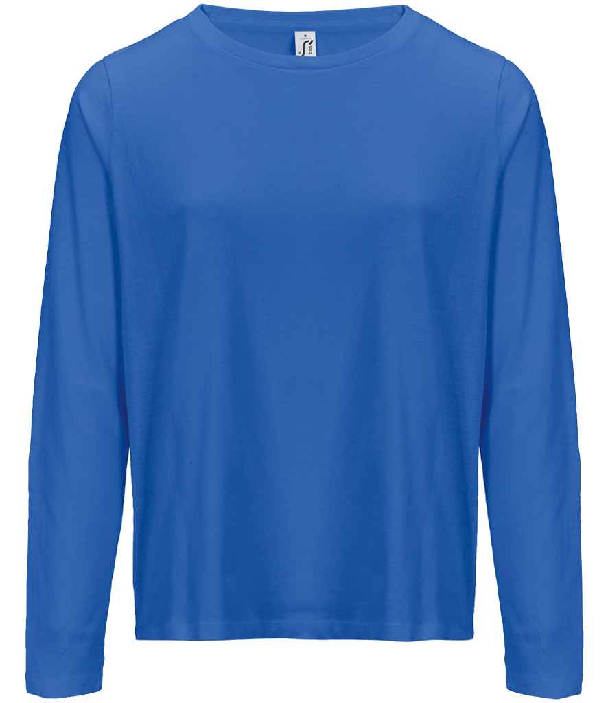 SOL'S Ladies Monarch Long Sleeve T-Shirt 04443 - Royal Blue