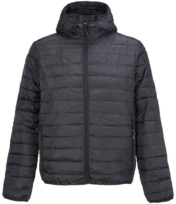 SOL'S Stream Hooded Jacket 04444 - Black