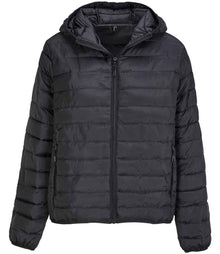 SOL'S Ladies Stream Hooded Jacket 04445 - Black