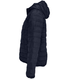 SOL'S Ladies Stream Hooded Jacket 04445 - 04445 French Navy Side