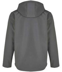 SOL'S Race Hooded Soft Shell Jacket 04447 - 04447 Charcoal Back