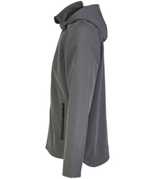 SOL'S Race Hooded Soft Shell Jacket 04447 - 04447 Charcoal Side