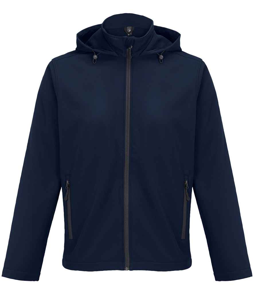 SOL'S Race Hooded Soft Shell Jacket 04447 - French Navy
