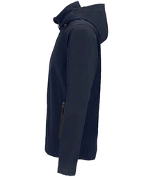 SOL'S Race Hooded Soft Shell Jacket 04447 - 04447 French Navy Side