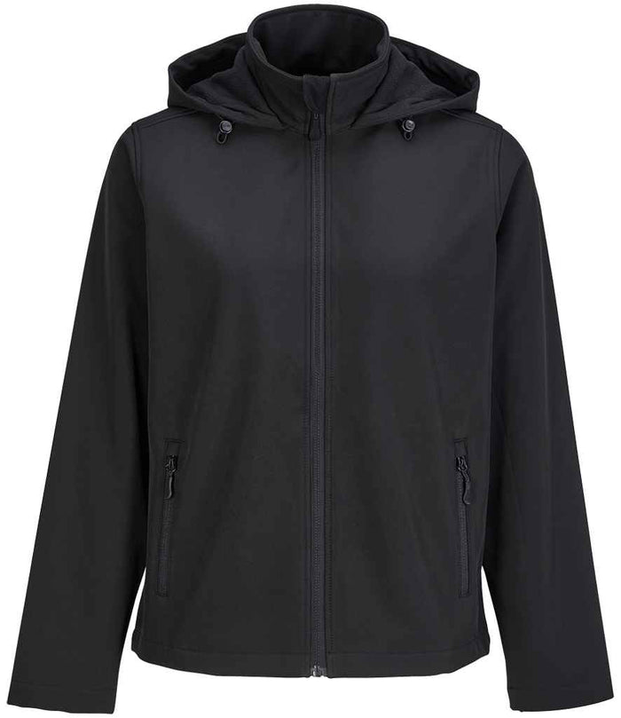 SOL'S Ladies Race Hooded Soft Shell Jacket 04448 - Black