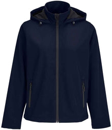 SOL'S Ladies Race Hooded Soft Shell Jacket 04448 - French Navy