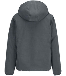 SOL'S Ladies Falcon Padded Soft Shell Jacket 04450 - 04450 Charcoal Back