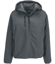 SOL'S Ladies Falcon Padded Soft Shell Jacket 04450 - Charcoal