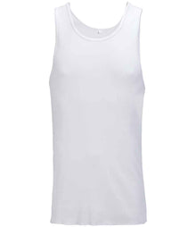 SOL'S Pablo Ribbed Tank Top 04452 - White