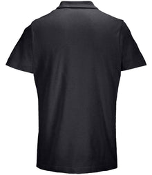 SOL'S Unisex Pulse Twin Piqué Polo Shirt 04502 - 04502 Black Back