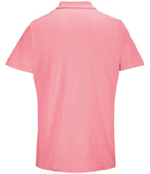 SOL'S Unisex Pulse Twin Piqué Polo Shirt 04502 - 04502 Candy Pink Back