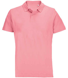 SOL'S Unisex Pulse Twin Piqué Polo Shirt 04502 - Candy Pink