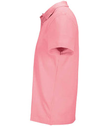 SOL'S Unisex Pulse Twin Piqué Polo Shirt 04502 - 04502 Candy Pink Side