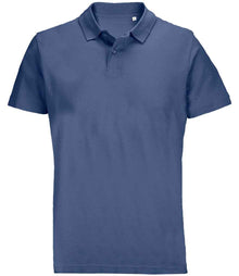 SOL'S Unisex Pulse Twin Piqué Polo Shirt 04502 - Denim