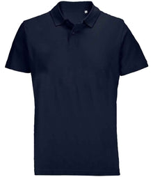 SOL'S Unisex Pulse Twin Piqué Polo Shirt 04502 - French Navy