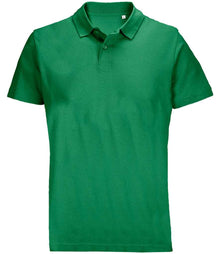 SOL'S Unisex Pulse Twin Piqué Polo Shirt 04502 - Kelly Green