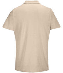 SOL'S Unisex Pulse Twin Piqué Polo Shirt 04502 - 04502 Linen Back