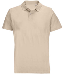SOL'S Unisex Pulse Twin Piqué Polo Shirt 04502 - Linen