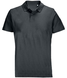 SOL'S Unisex Pulse Twin Piqué Polo Shirt 04502 - Mouse Grey