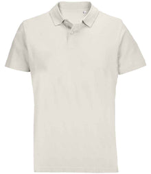SOL'S Unisex Pulse Twin Piqué Polo Shirt 04502 - Off White