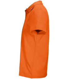 SOL'S Unisex Pulse Twin Piqué Polo Shirt 04502 - 04502 Orange Side