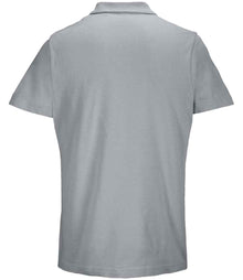 SOL'S Unisex Pulse Twin Piqué Polo Shirt 04502 - 04502 Pure Grey Back